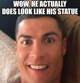 His statue memes